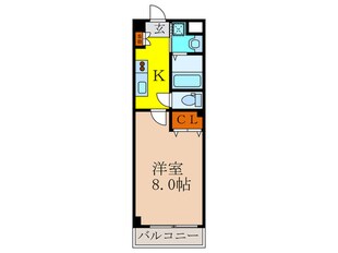 コンセルト片山の物件間取画像